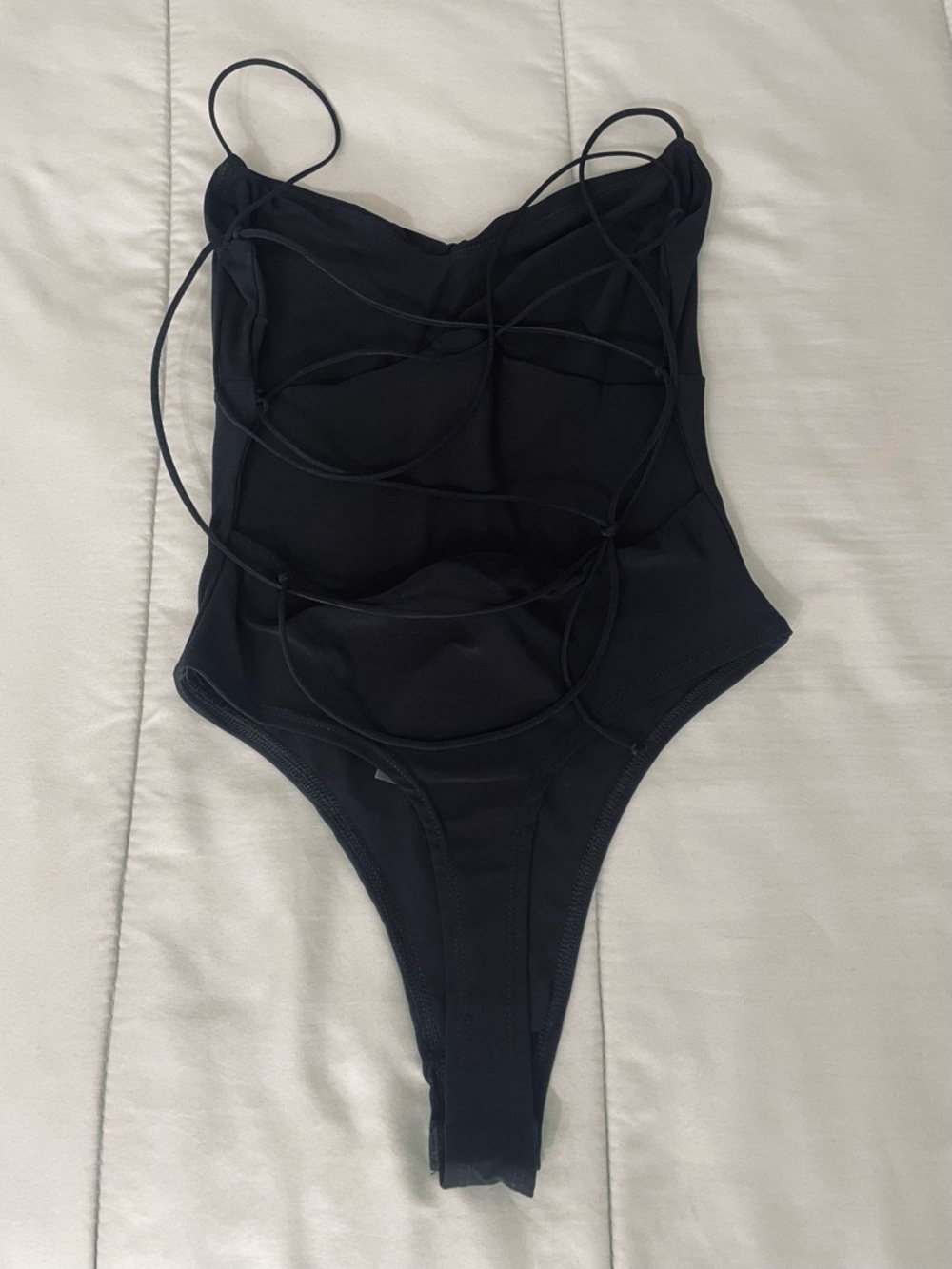 Fashion Nova Coveted Occasion Ruched Bodysuit - Picture 3 of 4